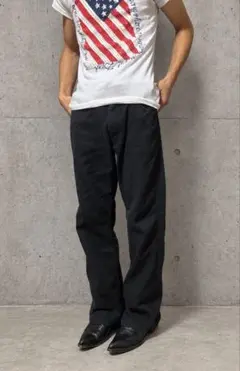 00s 플레어 팬츠 y2k 형제 헤세이 그런 지 swag opium 블랙