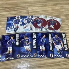 サッカー日本代表 トレーディングカード 8枚セット
