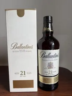 未開栓】Ballantine's 21年 ブレンデッドスコッチウイスキー - メルカリ