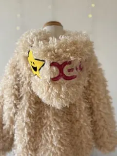 【美品】Xgirl キッズアウター　モフモフ♪モコモコ エックスガール