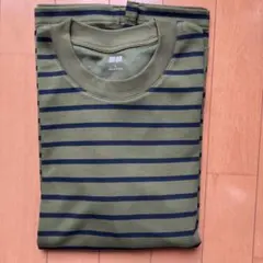 エアリズムコットンボーダーTシャツ