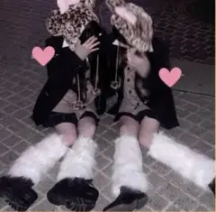 即発送　ルーズソックス スクールソックス 女子高生 ソックス モコモコ　白