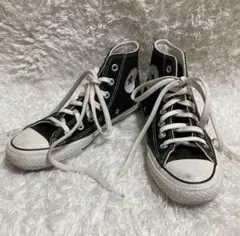 コンバース　リアクト　キャンバス オールスター　ハイカット　黒 24.5cm