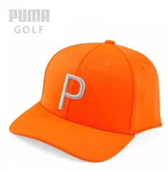 新品未使用 PUMA プーマゴルフ FO-CキャップCAP 帽子 オレンジのサムネイル