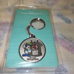 東京ディズニーシー4周年記念　メダルキーチェーン