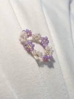 ビーズリング⭐︎ラプンツェル風