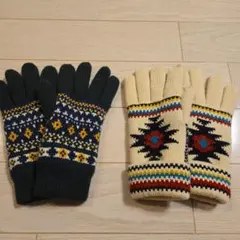 本日のみお値下げ☆手袋２つセット