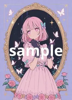 レトロイラスト　アニメイラスト　ポスター　A4サイズ　３枚まとめ売り