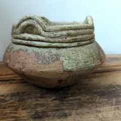 【民藝】花器 土器