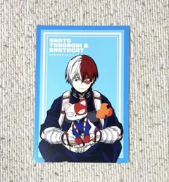 ヒロアカ アニマル bones 特典 ポストカード 轟焦凍　ショートキャット