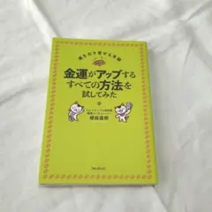 金運がアップするすべての方法を試してみた