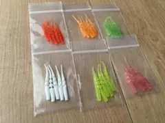 【新品未使用】　アジング　ワーム　30本セットのサムネイル