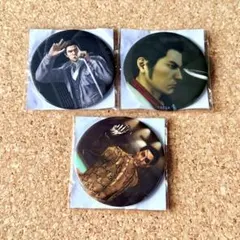 龍が如く 缶バッジ 桐生一馬 真島吾朗 新品未開封