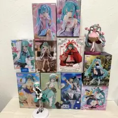 16日まで　初音ミク プライズフィギュア まとめ売り 12体セット