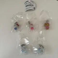 ハローキティ　めじるしアクセサリー　4種　5個セット