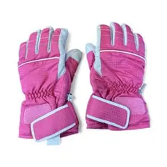 ピンク スキーグローブ 120g スノボー　雪遊び　グローブ　キッズ