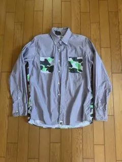 A BATHING APE カモ柄シャツのサムネイル