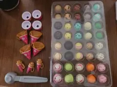 リカちゃん　サーティワンアイスクリーム　小物セット