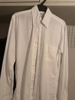 <極美品> Made in USA Brooks Brothers 白シャツ