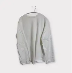 【ミラ オーウェン】 ホワイト 長袖 Tシャツ L