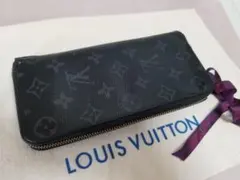 LOUIS VUITTON モノグラムエクリプス 長財布 ジッピーウォレット