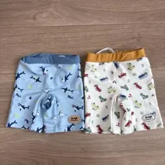 ベビー水着セット サメ・車プリント