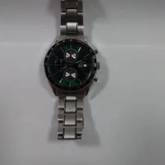 ELGIN クロノグラフ 腕時計 グリーンのサムネイル
