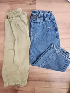 ロングパンツ 2本セット