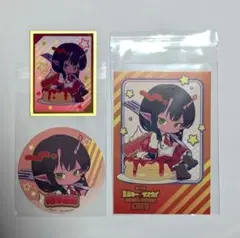 ミルキー☆サブウェイ 　スイパラ アカネ　 コースターラメ色紙 ポストカードのサムネイル