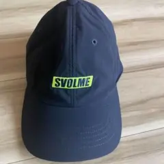 美品　SVOLME ネイビーキャップ 調整可能