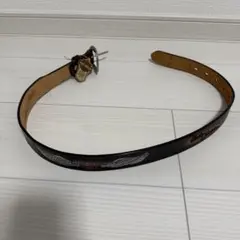 USA製 ハーレーダビッドソン レザーベルト 30