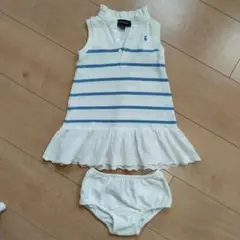 ベビーワンピース12M　ラルフローレン　美品