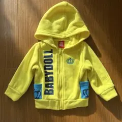 BABY DOLL ジップパーカー　80