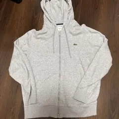 LACOSTE フルジップフーディ グレー US Lのサムネイル
