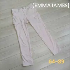 【EMMAJAMES】64~89 ピンク ワークパンツ・カーゴパンツ