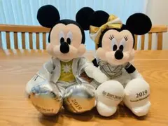 ディズニー　ワンマンズドリーム　ぬいぐるみ　ミッキー　ミニー