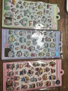 ボンボンシール3枚セット　海外製