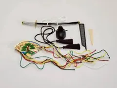 雛人形用のお道具　お雛様とお殿様の小道具のみ　持ち物単品　高級部品835