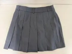 GU プリーツミニスカート グレー Mサイズのサムネイル