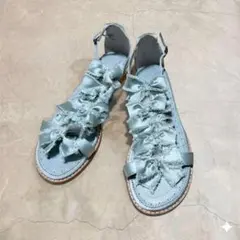 TSURU by MARIKO OIKAWA リボンサンダル 35 23cmのサムネイル