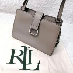 ローレンラルフローレン レザー ショルダーバッグ RLLロゴ 保存袋付きのサムネイル