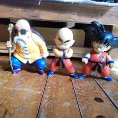 ドラゴンボール DXソフビ 孫悟空 クリリン 亀仙人 フィギュア3体セット販売