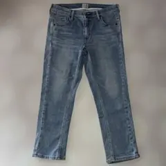 SOMETHING ライトブルー ストレートデニム