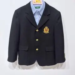 【美品】POLO フォーマル スーツ 120 金ボタン ジャケット 男の子