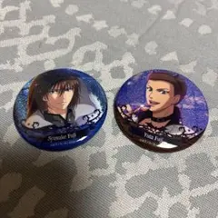 新テニスの王子様 テニプリ テニラビ ホログラム缶バッジ 不二周助　不二裕太