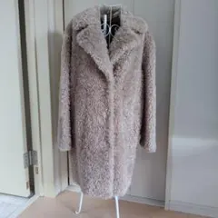 ヘルノHERNO　エコファーコート　ベージュ