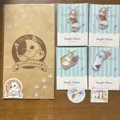 mofusand アクリルチャーム まんまる焼きわっふれ〜むシール ギフトバッグ