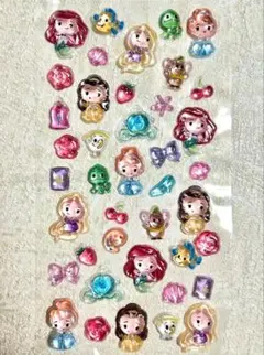 ボンボンドロップシール　プリンセス