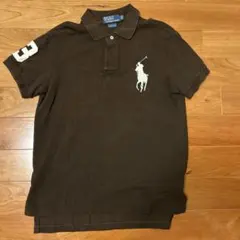 【新品タグ付き】POLObyRALFRAURENシルバービッグポニーアジア限定黒 新品タグ付き XLサイズ】ポロラルフローレン ポロシャツ ビッグポニー