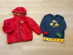 ミキハウス　ジャケット&トレーナー　セット　110-120サイズ